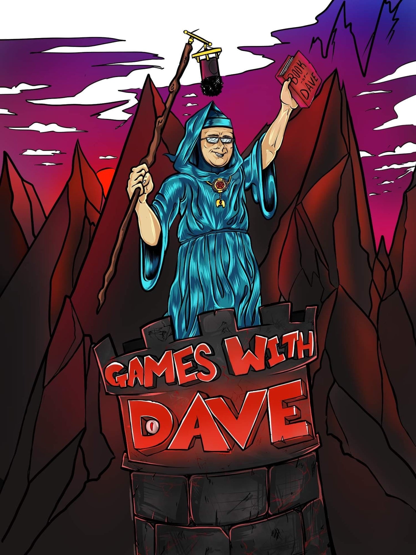 a cartoon of a woman holding a hammer