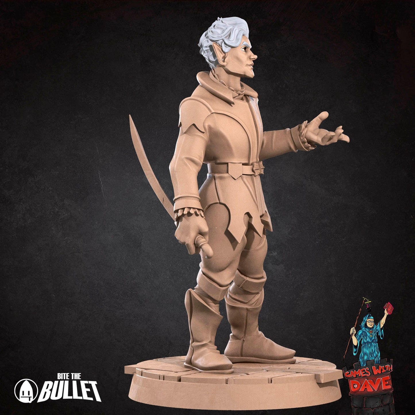 Neil Vampiric Familiar - Horror RPG Miniature - 28mm to 32mm RPG Miniature Designed by Bite the Bullet - Tabletop RPG Accessory