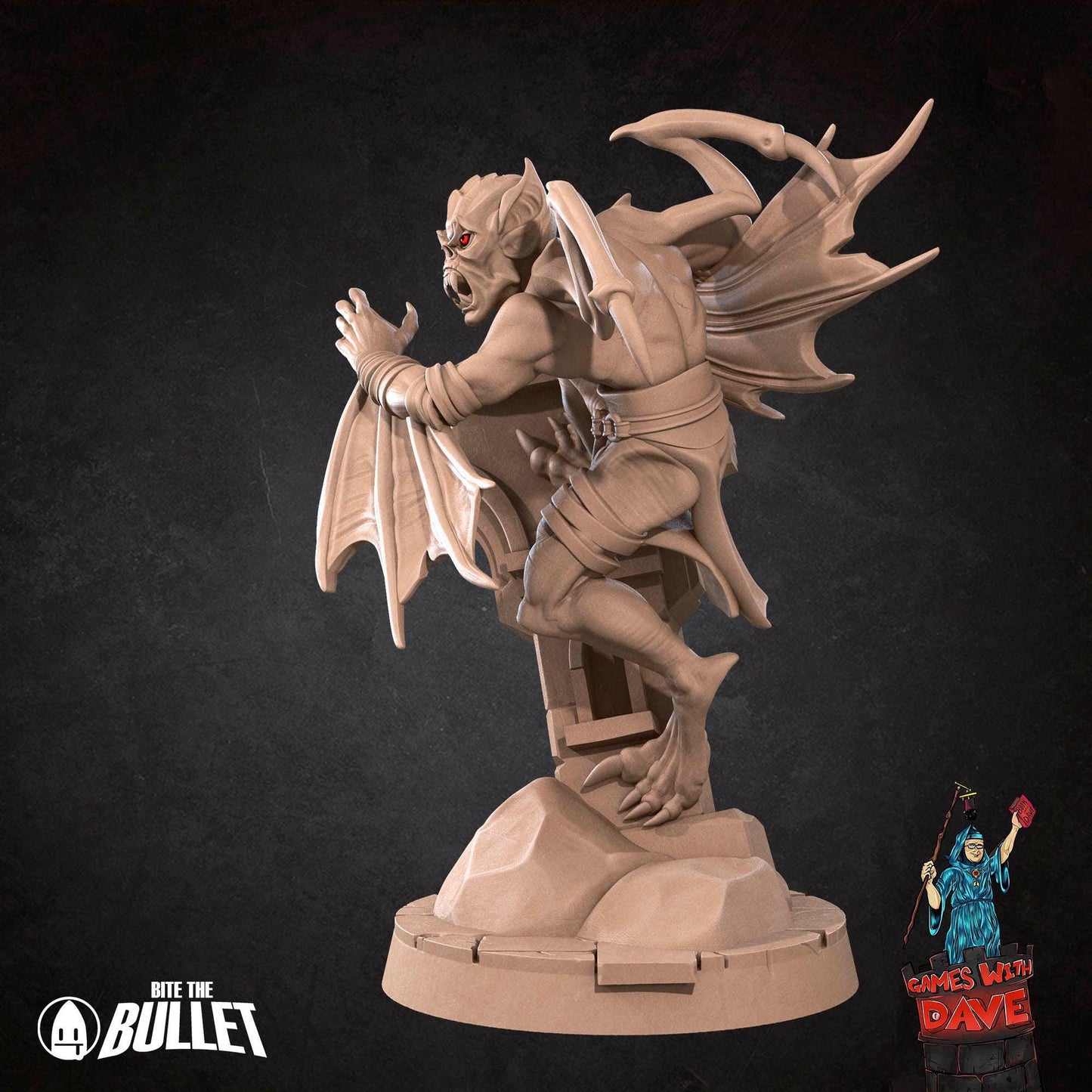 Grave Monster - Horror RPG Miniature - 28mm to 32mm RPG Miniature Designed by Bite the Bullet - Tabletop RPG Accessory