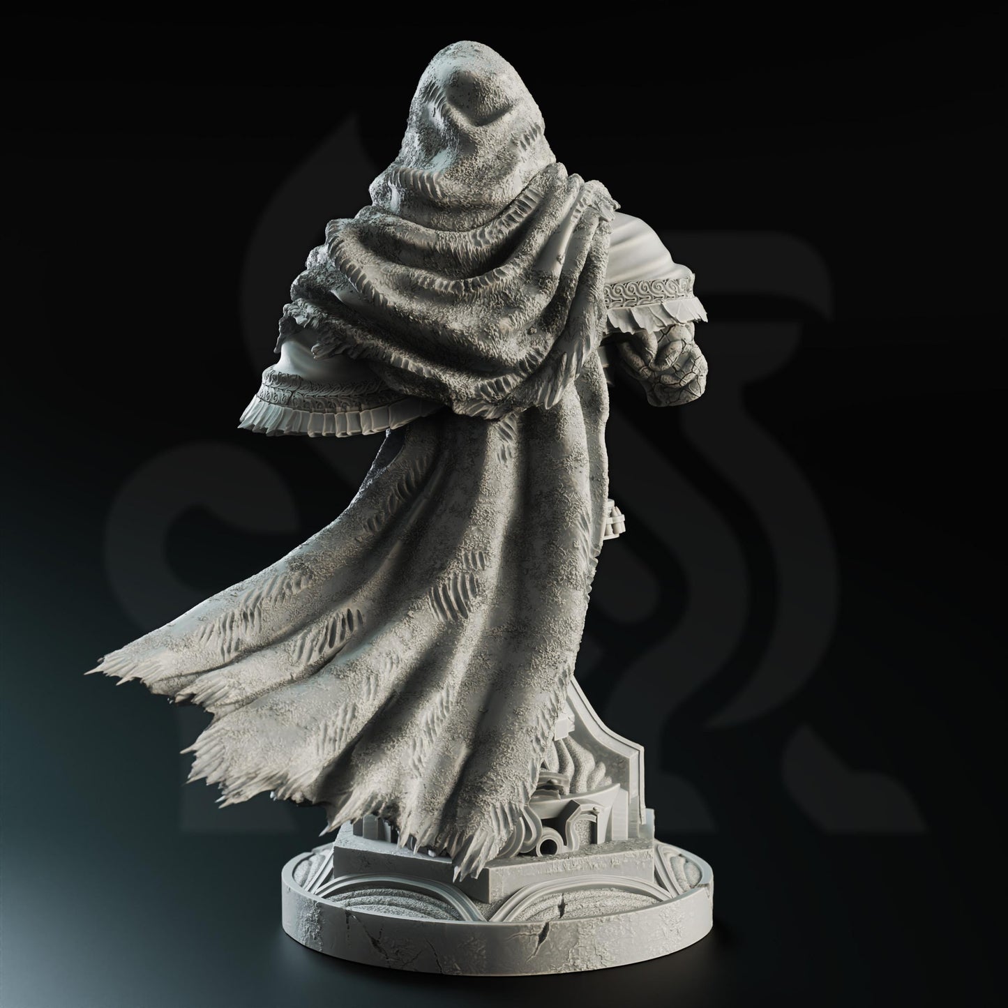 Big Iron Character Bust - Soulforged Gunslinger - Unpainted
