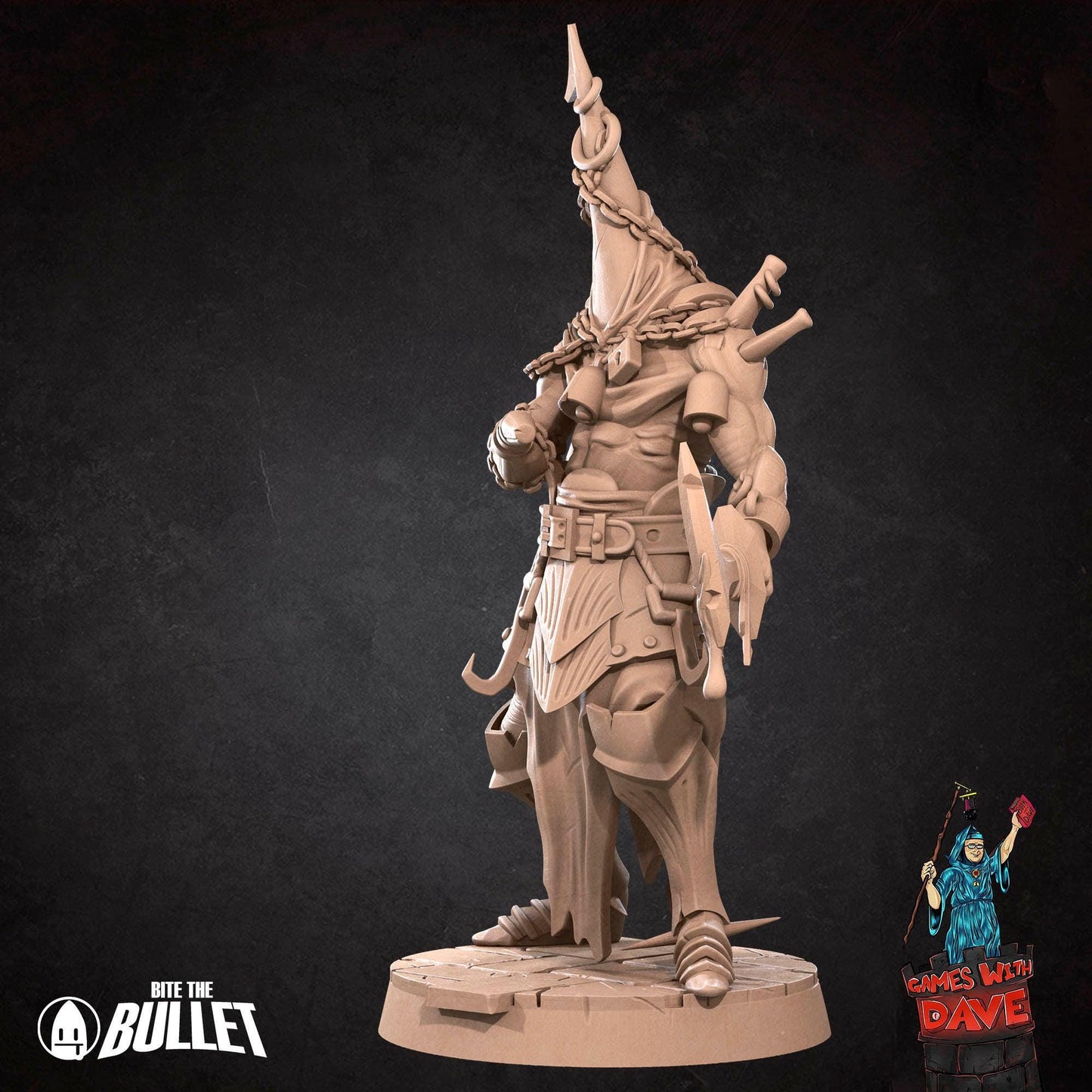 Abomination - Figurine RPG d'horreur - Figurine RPG de 28 mm à 32 mm conçue par Bite the Bullet - Accessoire RPG sur table