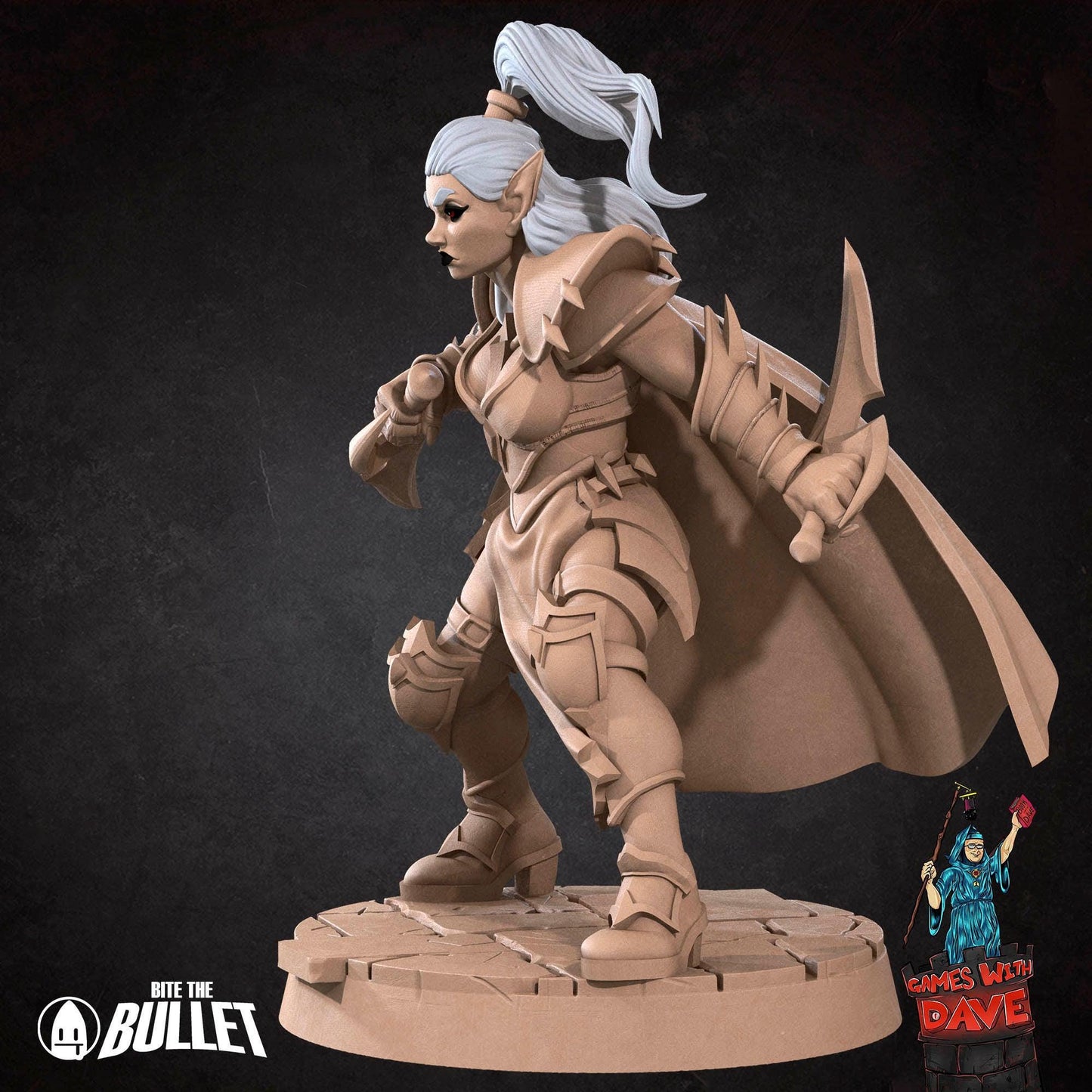 Assassin - Figurine RPG d'horreur - Figurine RPG de 28 mm à 32 mm conçue par Bite the Bullet - Accessoire RPG sur table