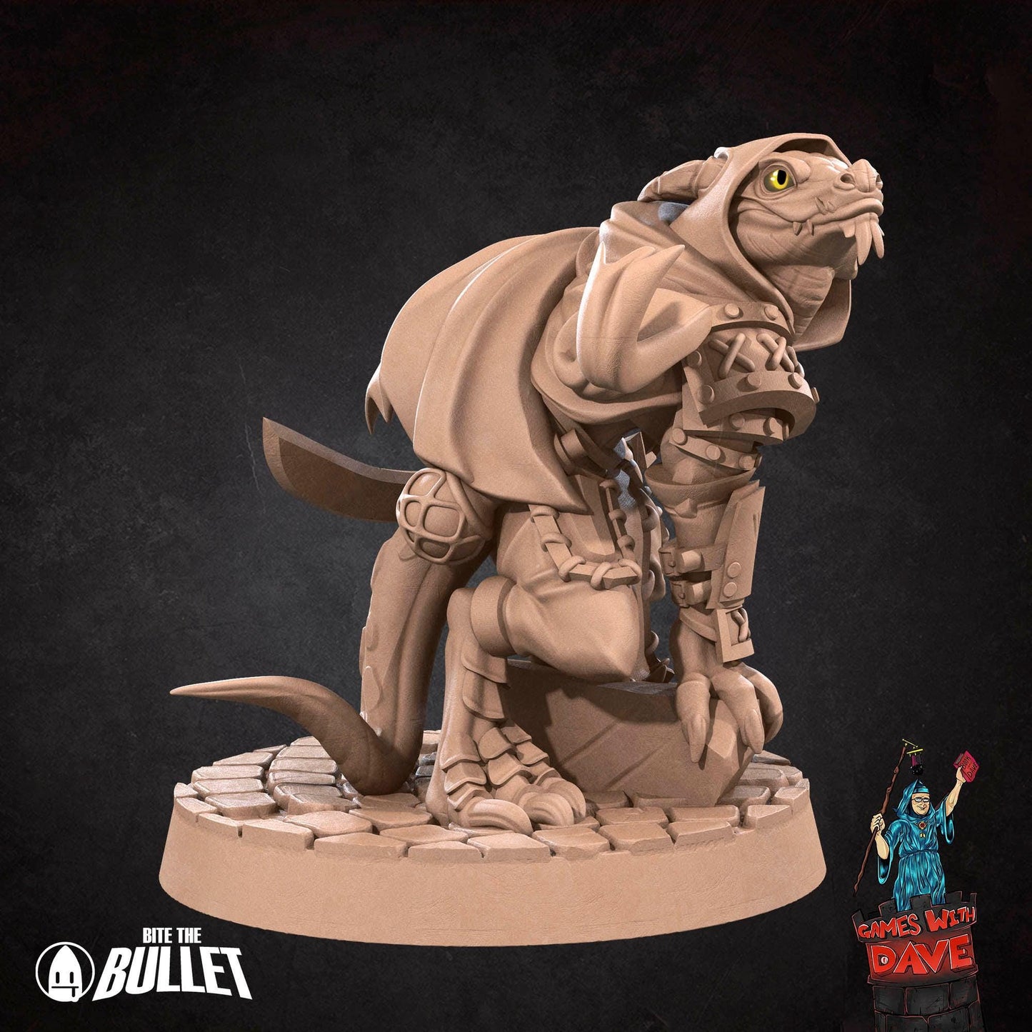 Kobold Rogue - RPG Monster Miniature - 28mm to 32mm RPG Miniature Designed by Bite the Bullet - Tabletop RPG Accessory