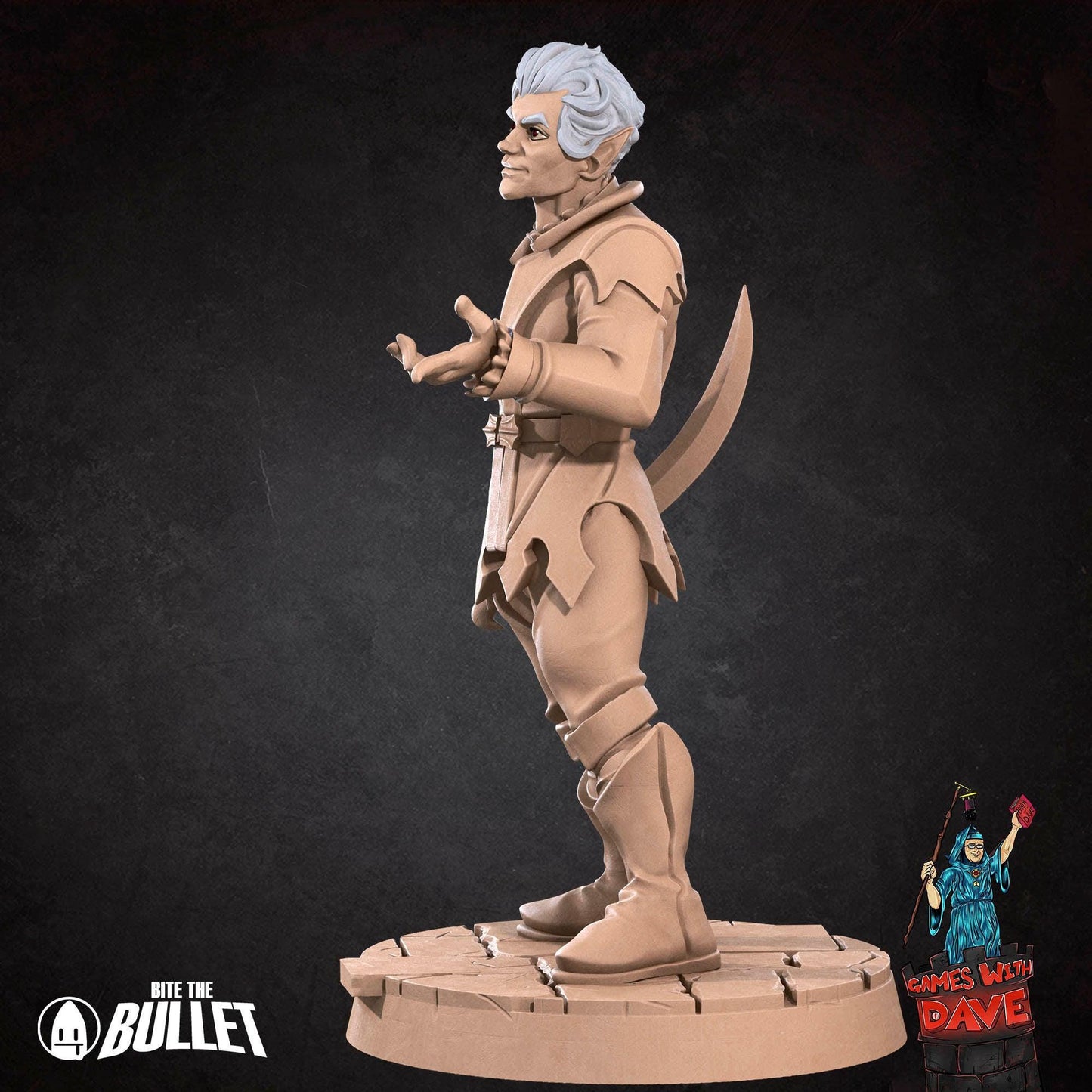 Neil Vampiric Familiar - Horror RPG Miniature - 28mm to 32mm RPG Miniature Designed by Bite the Bullet - Tabletop RPG Accessory