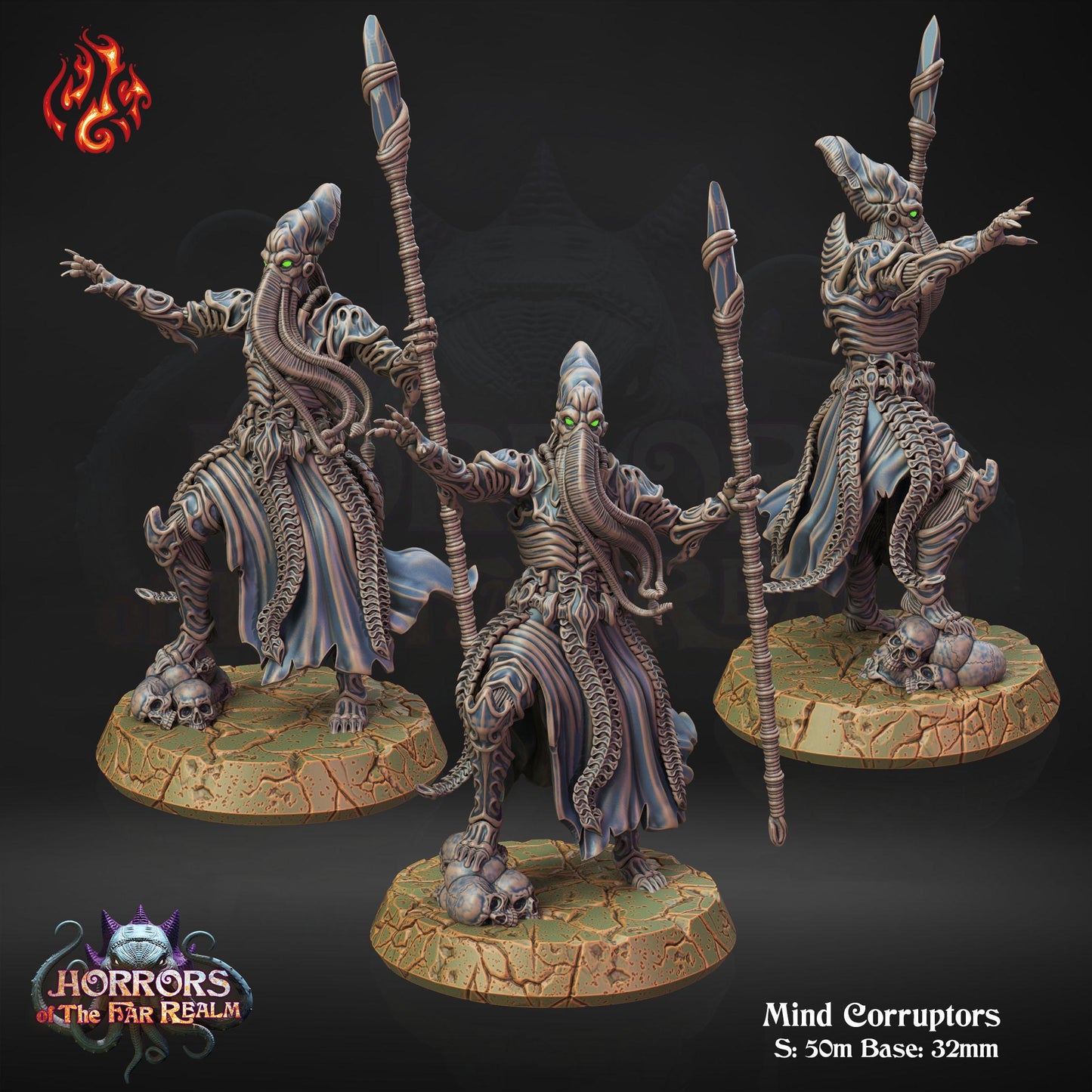 a couple of miniature figurines of some sort