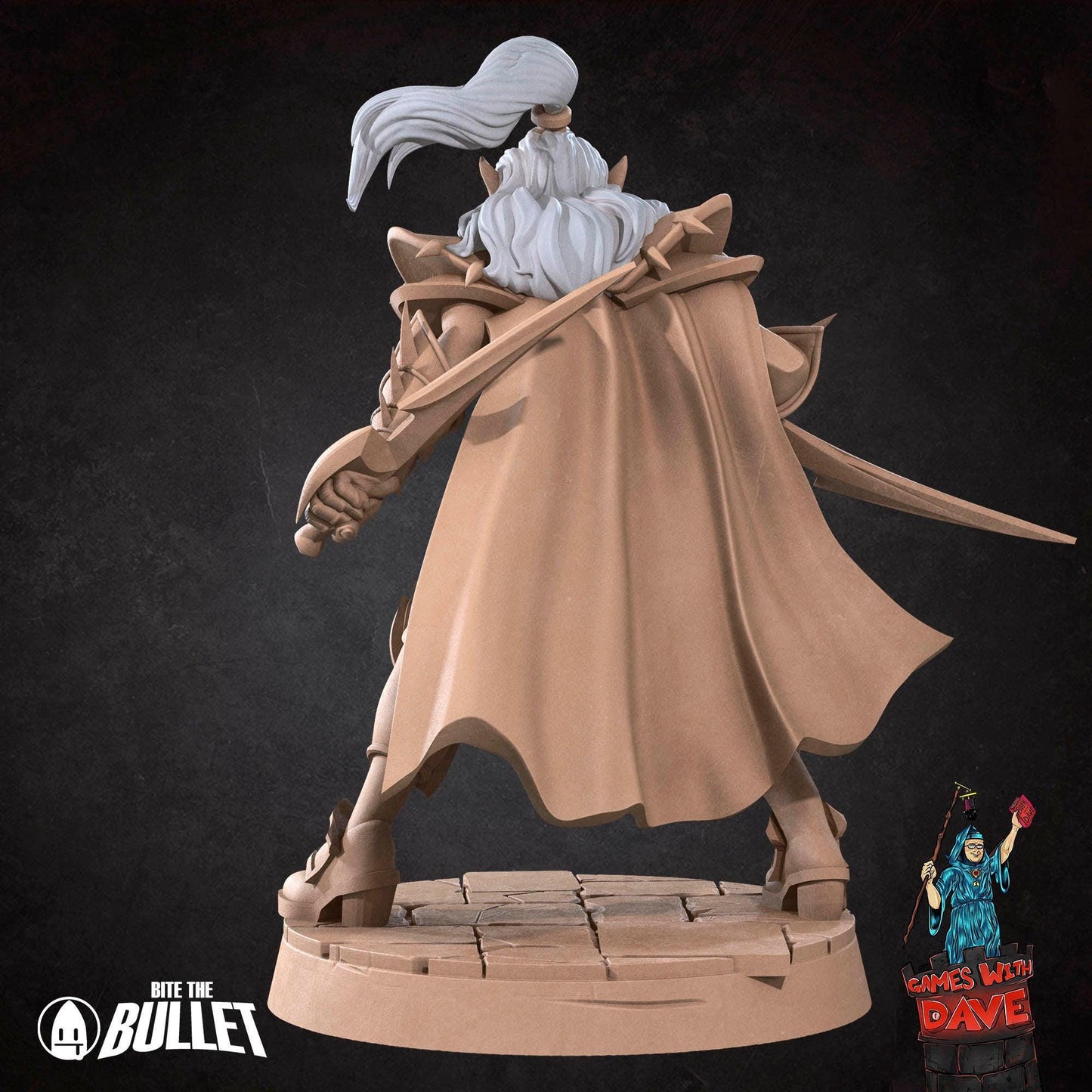 Assassin - Figurine RPG d'horreur - Figurine RPG de 28 mm à 32 mm conçue par Bite the Bullet - Accessoire RPG sur table