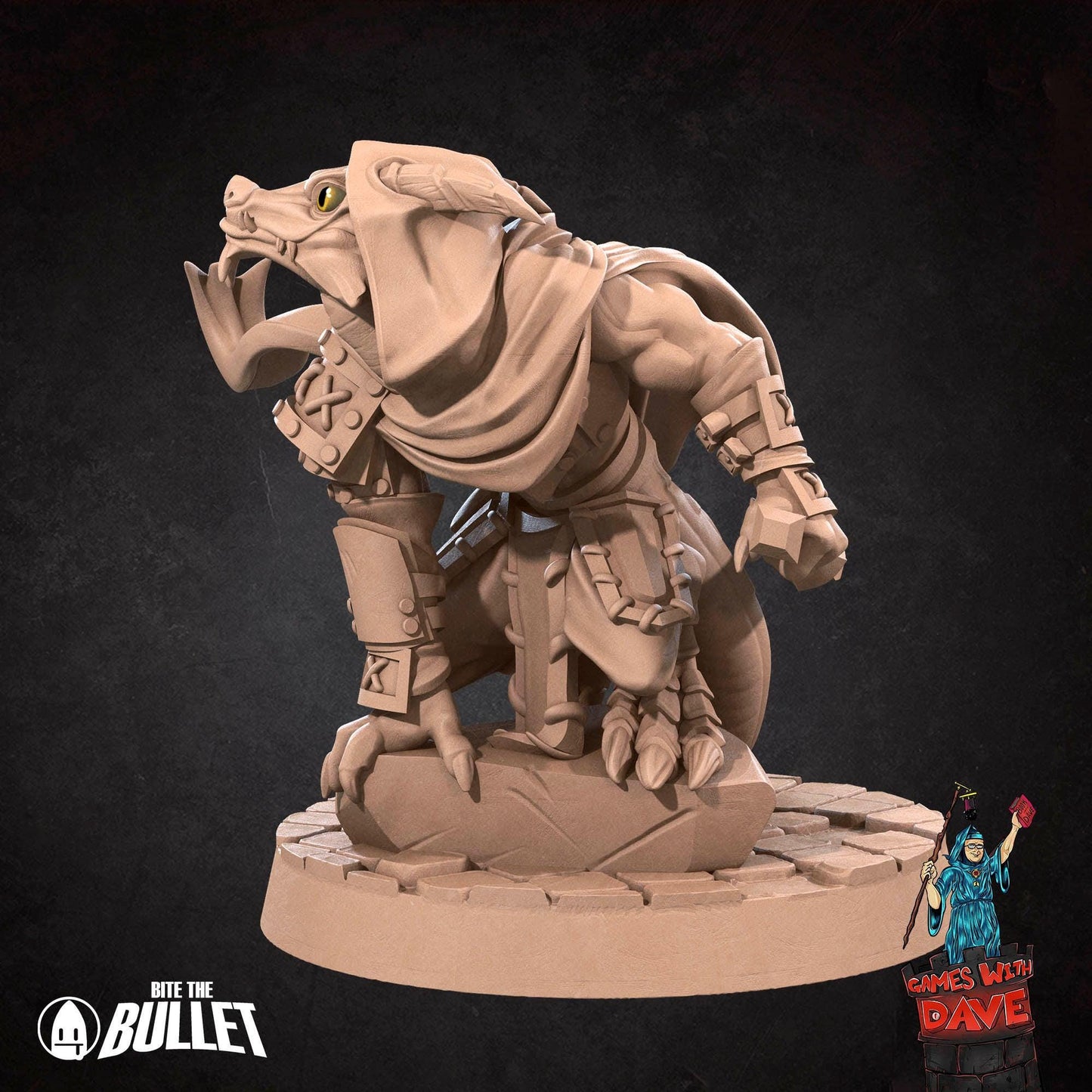 Kobold Rogue - RPG Monster Miniature - 28mm to 32mm RPG Miniature Designed by Bite the Bullet - Tabletop RPG Accessory