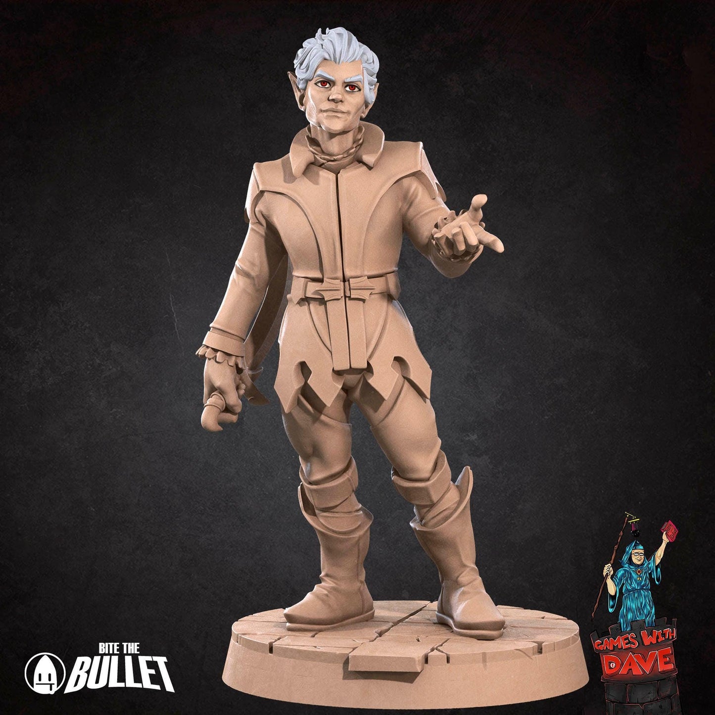 Neil Vampiric Familiar - Horror RPG Miniature - 28mm to 32mm RPG Miniature Designed by Bite the Bullet - Tabletop RPG Accessory