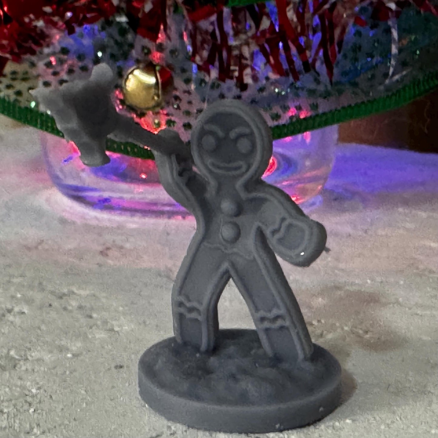 Holiday Horrors Gingerbread RPG Minis - Evil Gingerbread Men Miniatures - Unpainted - Includes 5E Stat Sheet