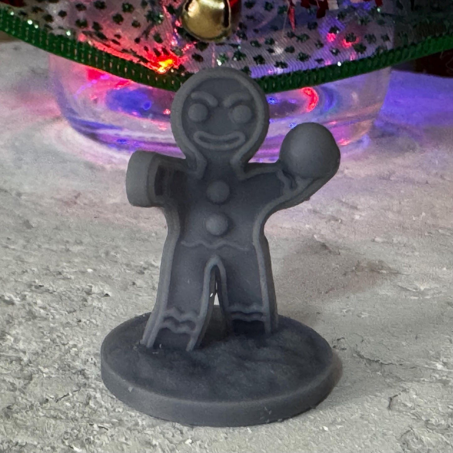 Holiday Horrors Gingerbread RPG Minis - Evil Gingerbread Men Miniatures - Unpainted - Includes 5E Stat Sheet