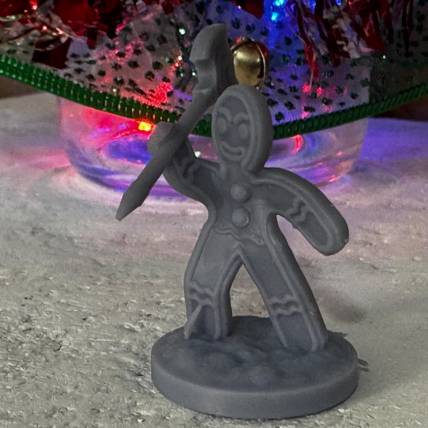 Holiday Horrors Gingerbread RPG Minis - Evil Gingerbread Men Miniatures - Unpainted - Includes 5E Stat Sheet