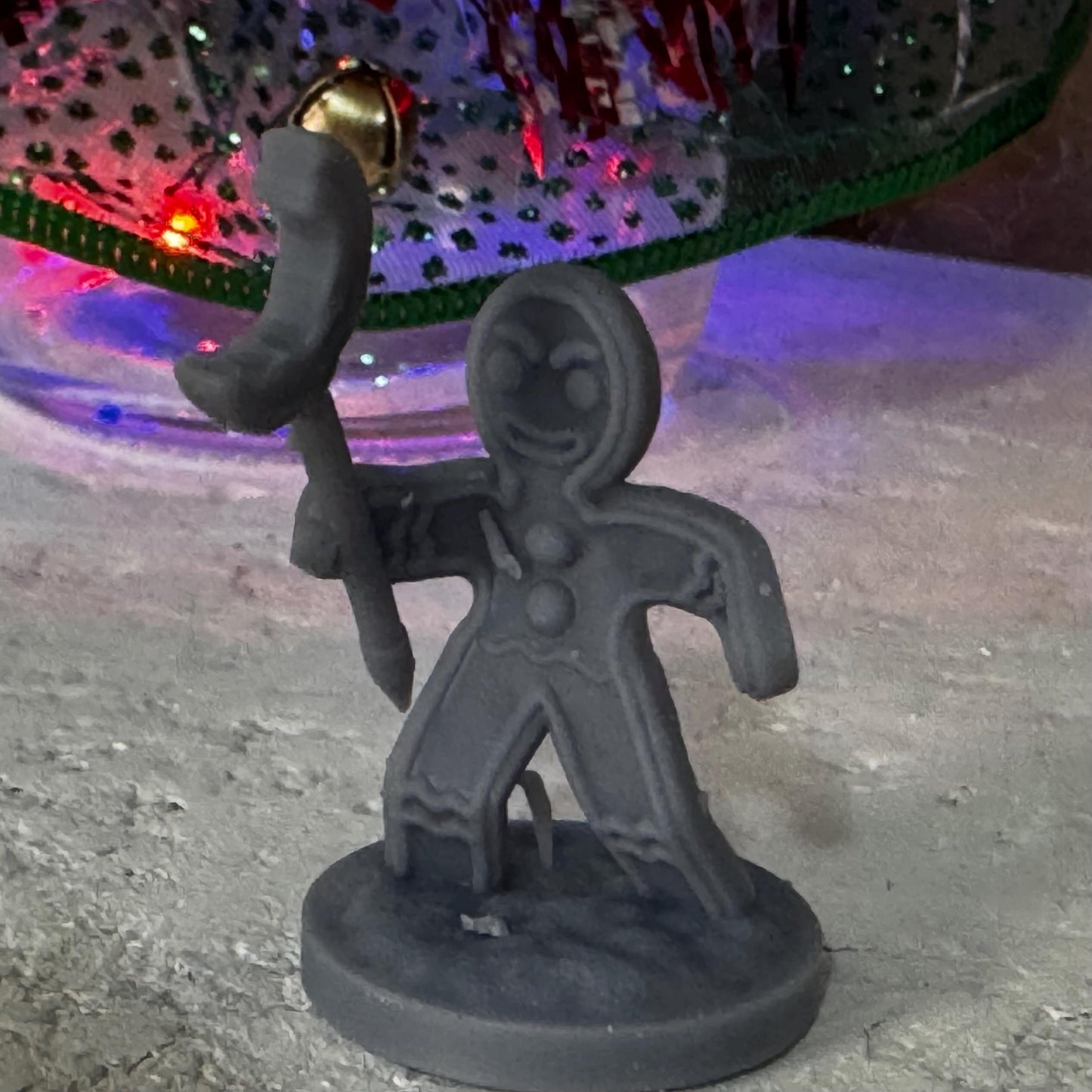 Holiday Horrors Gingerbread RPG Minis - Evil Gingerbread Men Miniatures - Unpainted - Includes 5E Stat Sheet