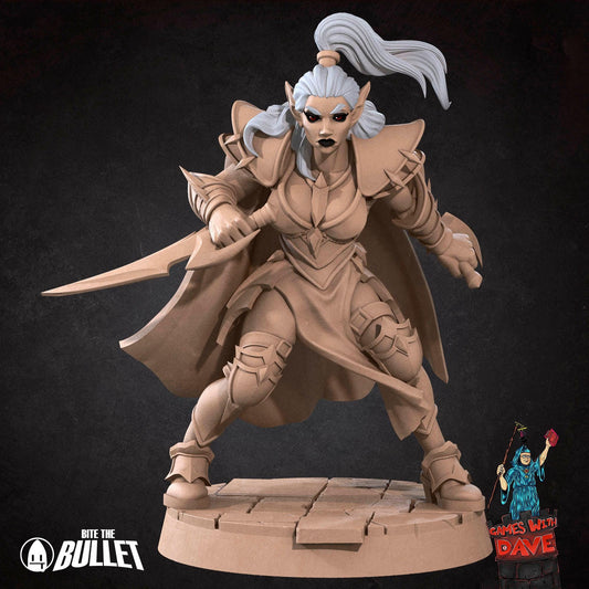 Assassin - Figurine RPG d'horreur - Figurine RPG de 28 mm à 32 mm conçue par Bite the Bullet - Accessoire RPG sur table