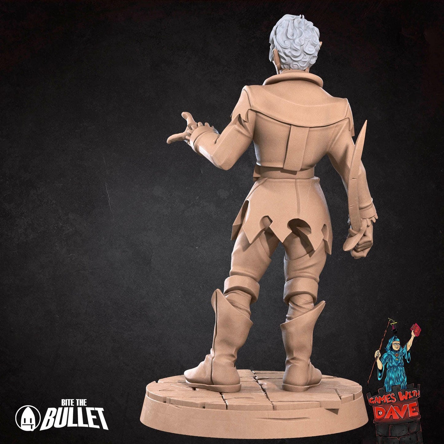 Neil Vampiric Familiar - Horror RPG Miniature - 28mm to 32mm RPG Miniature Designed by Bite the Bullet - Tabletop RPG Accessory