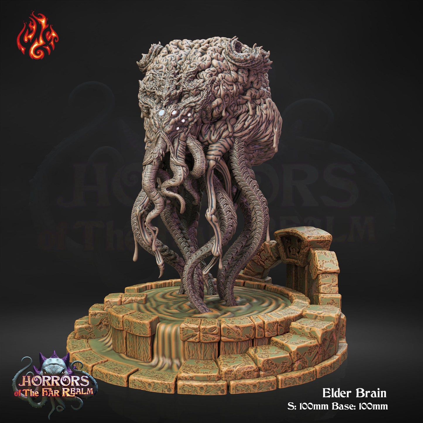a statue of an octopus on a platform